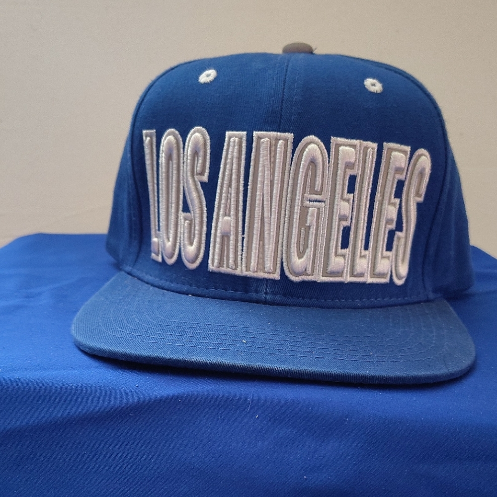 Blue Los Angeles Snapback Hat